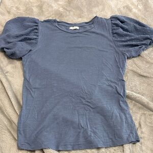 Maurices Slate Blue Crewneck Top